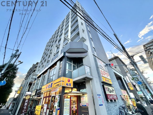 建物外観　エレベータ付きで、高層階でも便利☆