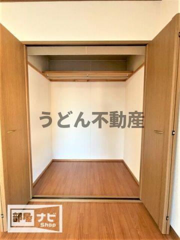 収納　うどん県のお部屋探しはうどん不動産へ うどんちゃんとLINE