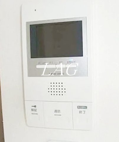 セキュリティ　モニター付きインターホンです。