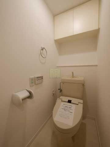 トイレ　河田町ガーデン1号棟※他のお部屋の参考写真となります。