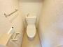 トイレ　温水洗浄便座付き