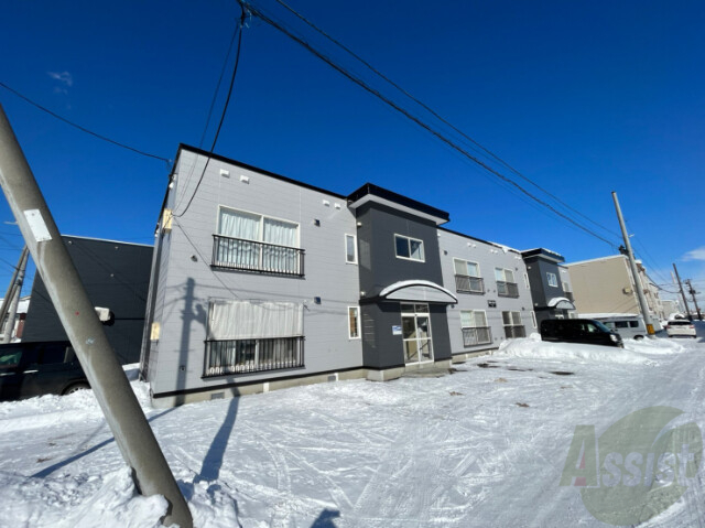 建物外観　札幌市東区北３７条東「パームコート３７」