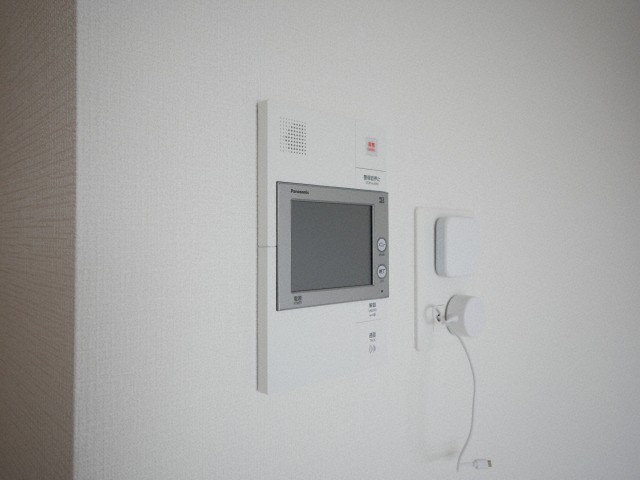 セキュリティ　モニター付きインターホンです