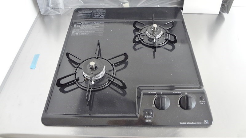 キッチン　システムキッチン　ガス2口