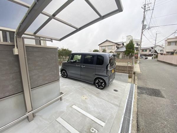 駐車場　駐車場！