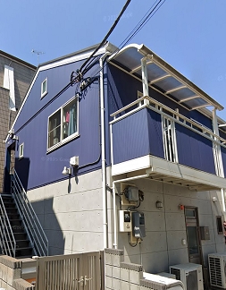 建物外観　閑静な住宅街・最上階・角部屋・三面採光☆