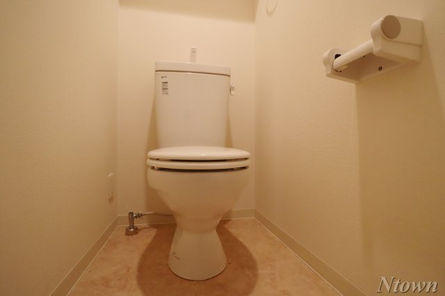 トイレ　ゆったりとした空間のトイレです