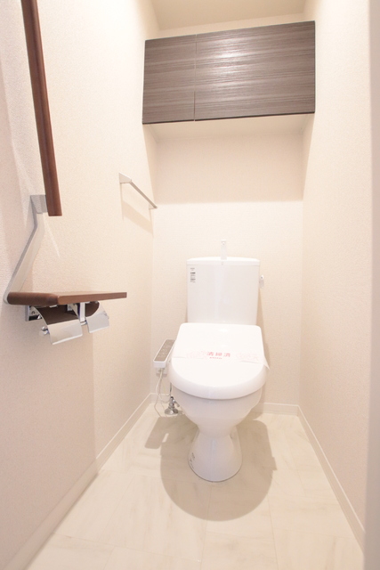 トイレ　清潔感のあるトイレです。