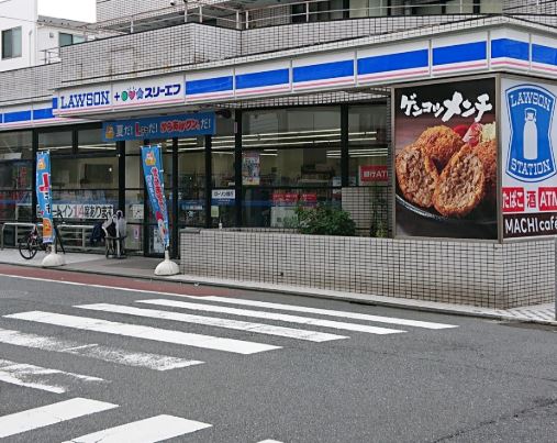コンビニ　ローソン・スリーエフ南大井店（コンビニ）まで160m