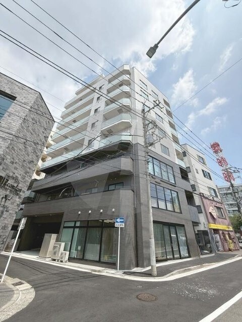 建物外観　外観タイル張りです