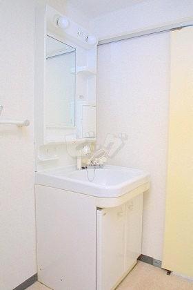 洗面設備　※他号室の写真になります。雰囲気のご参考にどうぞ♪