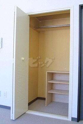 収納　※他号室の写真になります。雰囲気のご参考にどうぞ♪