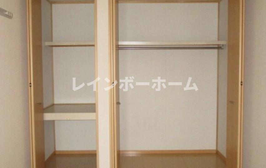 収納　大きなスペースがあり、収納には困りません