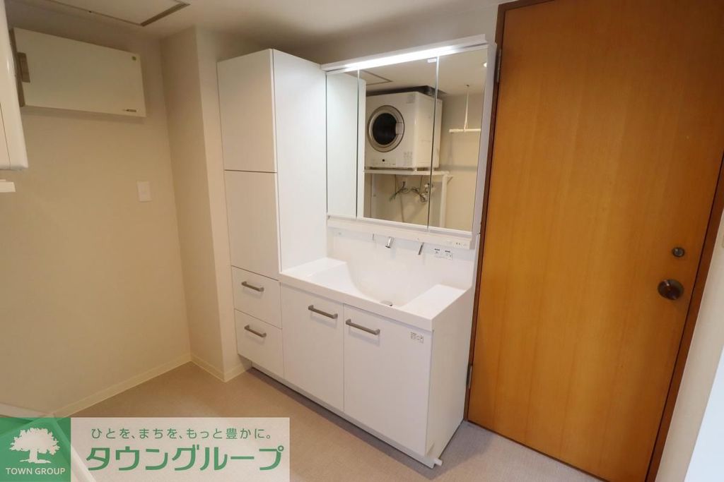 洗面設備　※前回時の写真です