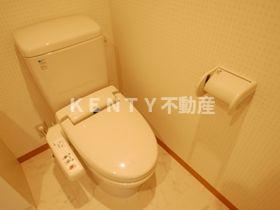 トイレ　ゆったりとした空間のトイレです