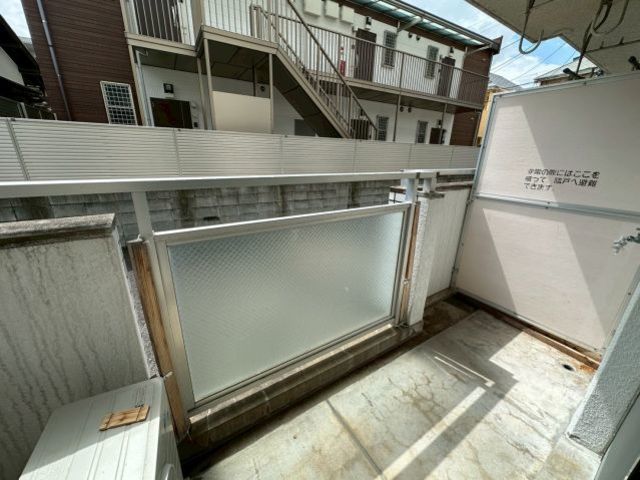 バルコニー　別部屋です