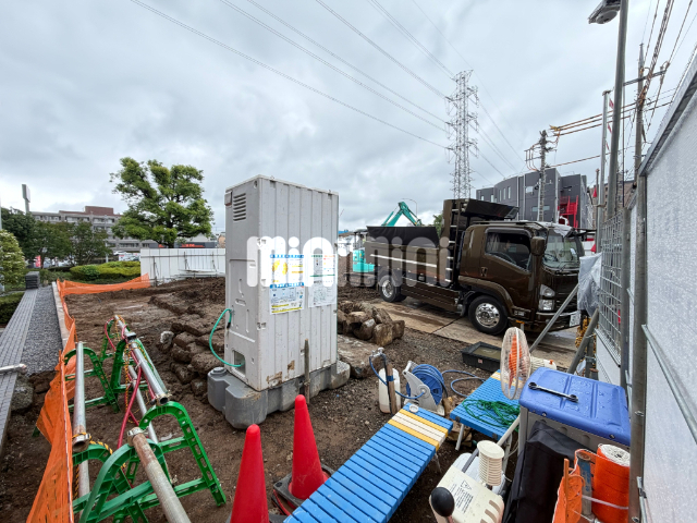 その他共有部分　建築現場