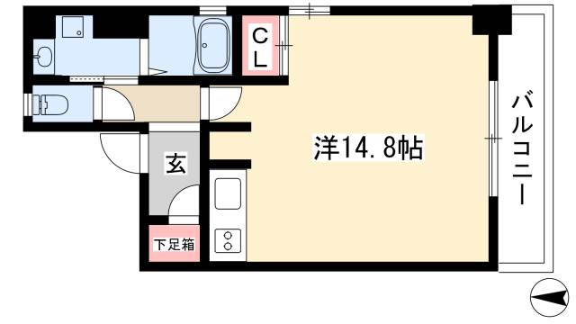 LaSante東桜の間取り写真