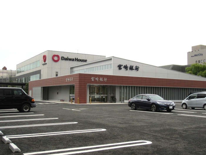 銀行　宮崎銀行東宮崎支店（銀行）まで612m