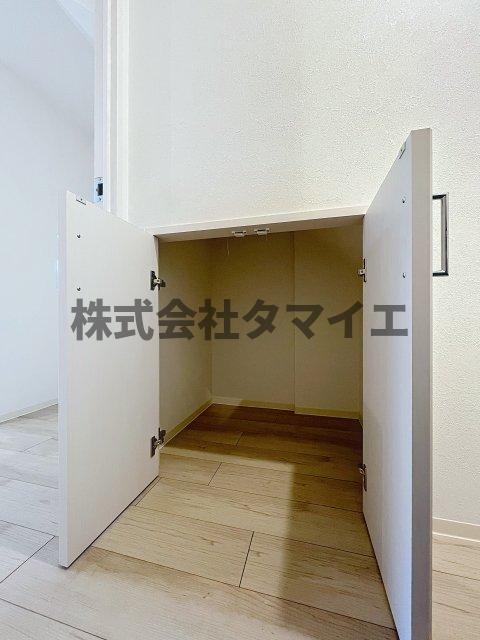 収納　大きなものも収納できそうです