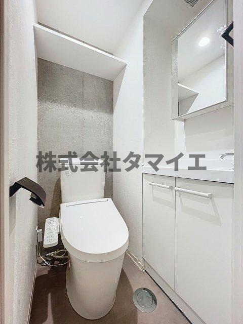トイレ　ゆったりとした空間のトイレです