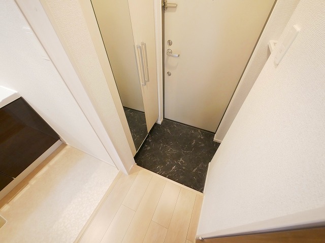 玄関　ゆったりとした玄関です