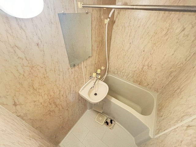 洗面設備　他号室の写真です