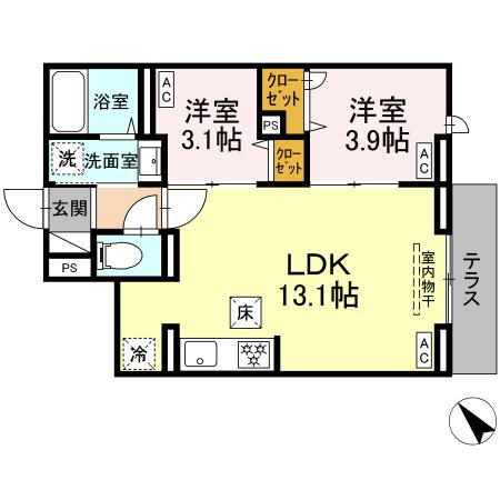 グラナーデ石神井台の間取り写真