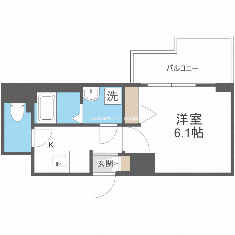 Dimus新大阪の間取り写真