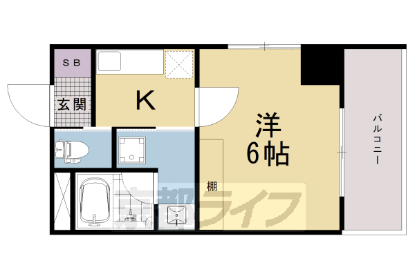 MERCADO京都の間取り写真