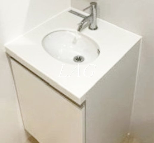 洗面設備　洗面台です。