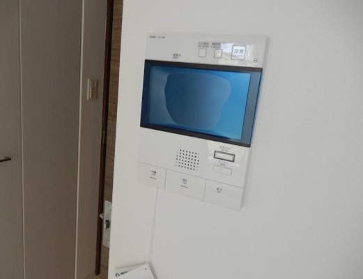 セキュリティ　モニター付きインターフォンです