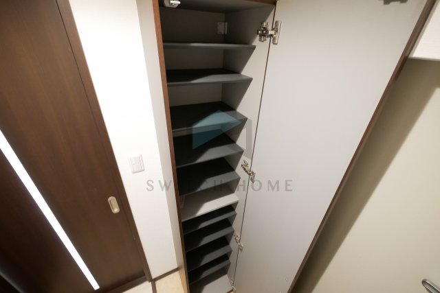 収納　たっぷりとした収納スペースです