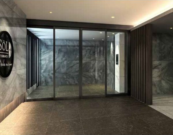 エントランス　建物の内部です