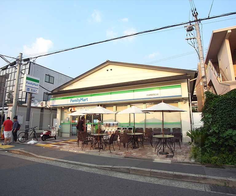 コンビニ　ファミリーマート 丹波橋駅西口店（コンビニ）まで400m