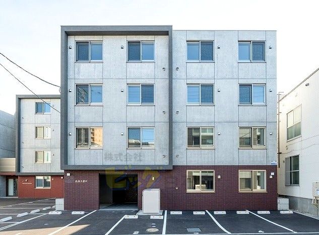 建物外観　都市ガス＆Ｗｉ－Ｆｉ付ネット無料採用のマンションです♪