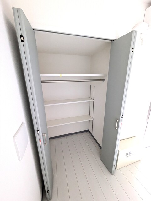 収納　奥行きのある収納スペース