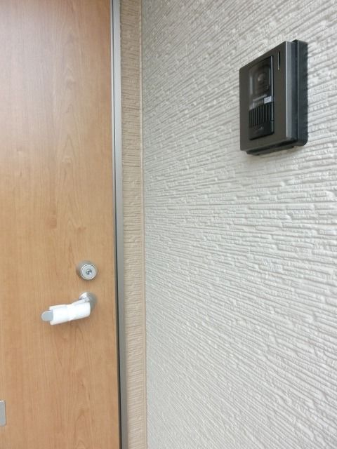 セキュリティ　来訪者が分かるので安心です