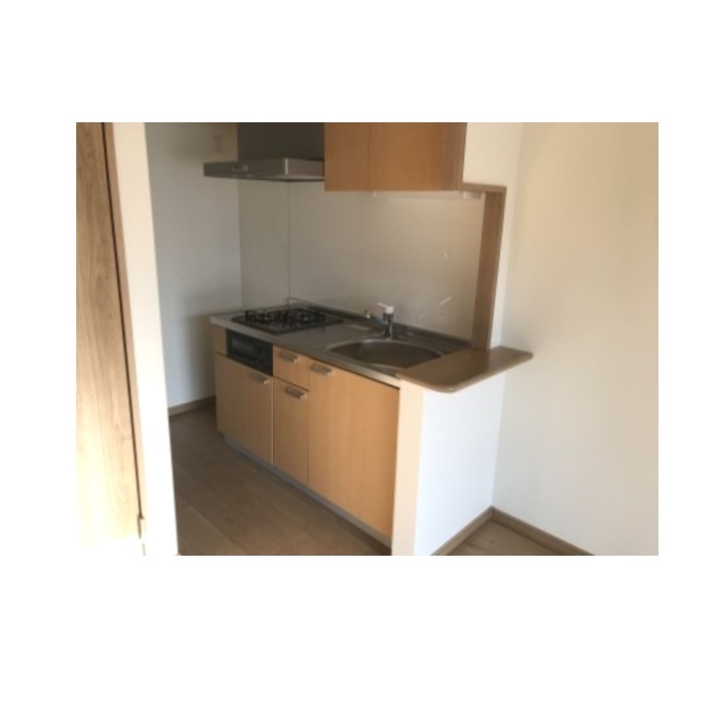 キッチン　便利な２口コンロ付き