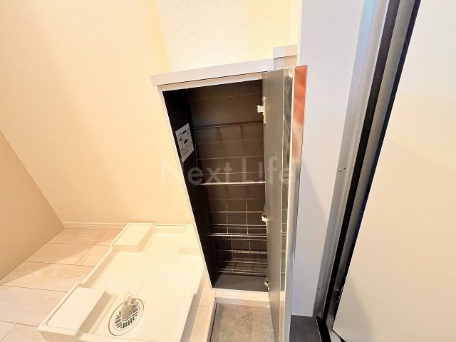 収納　同じ間取りの別部屋の写真です。