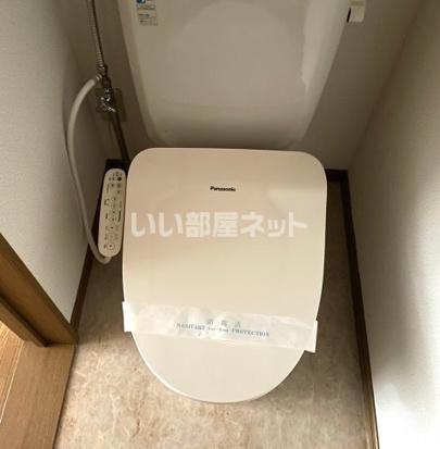 ヒルズコート木之庄IIのトイレ写真