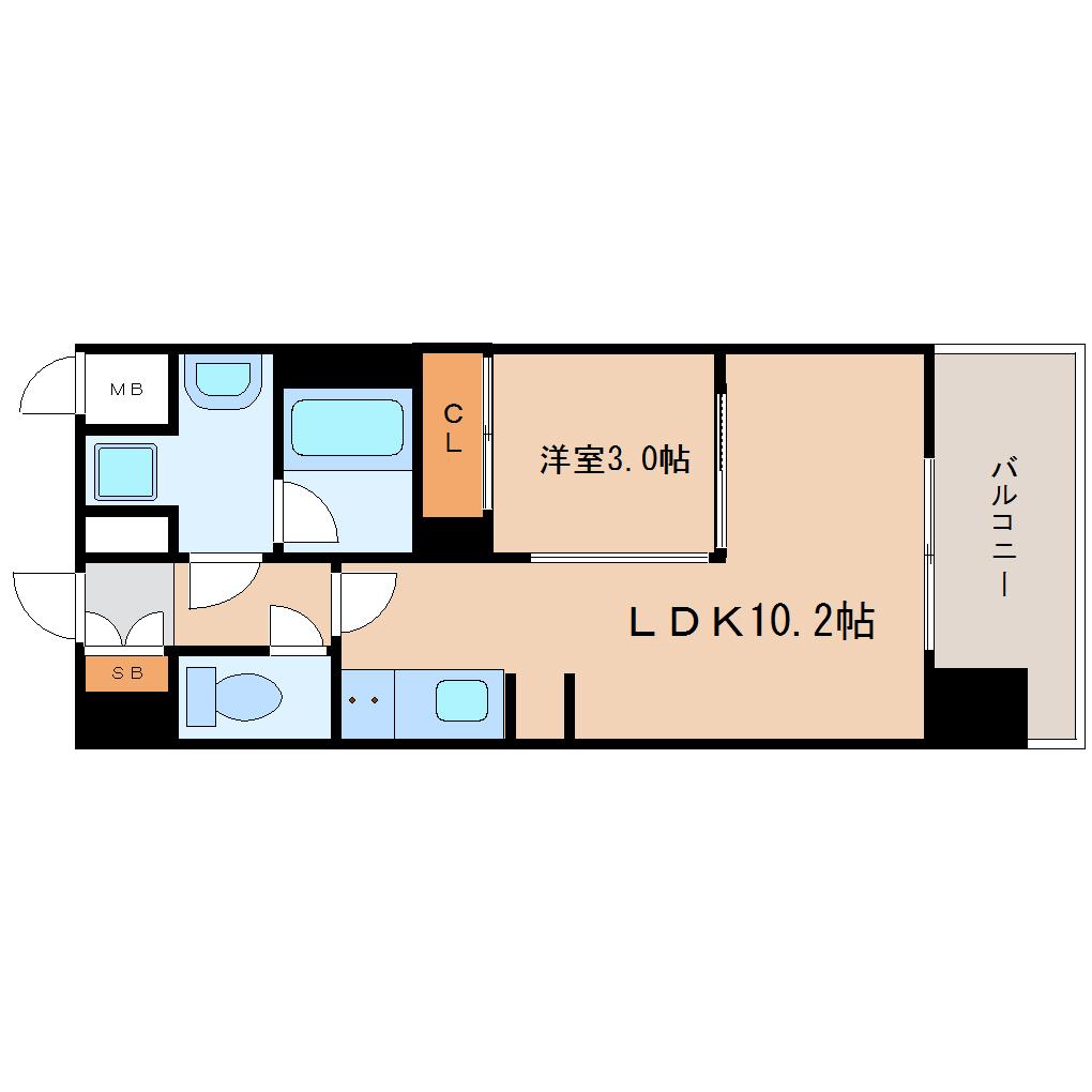 1LDK Mansion in Tennoji-ku, Osaka — photo 2 of 3