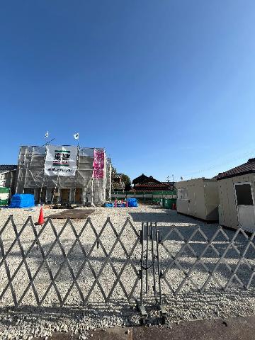 建物外観　建築現場