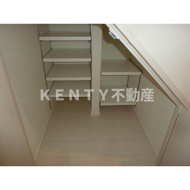 収納　収納スペース豊富です