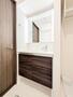 洗面設備　同メーカー施工例