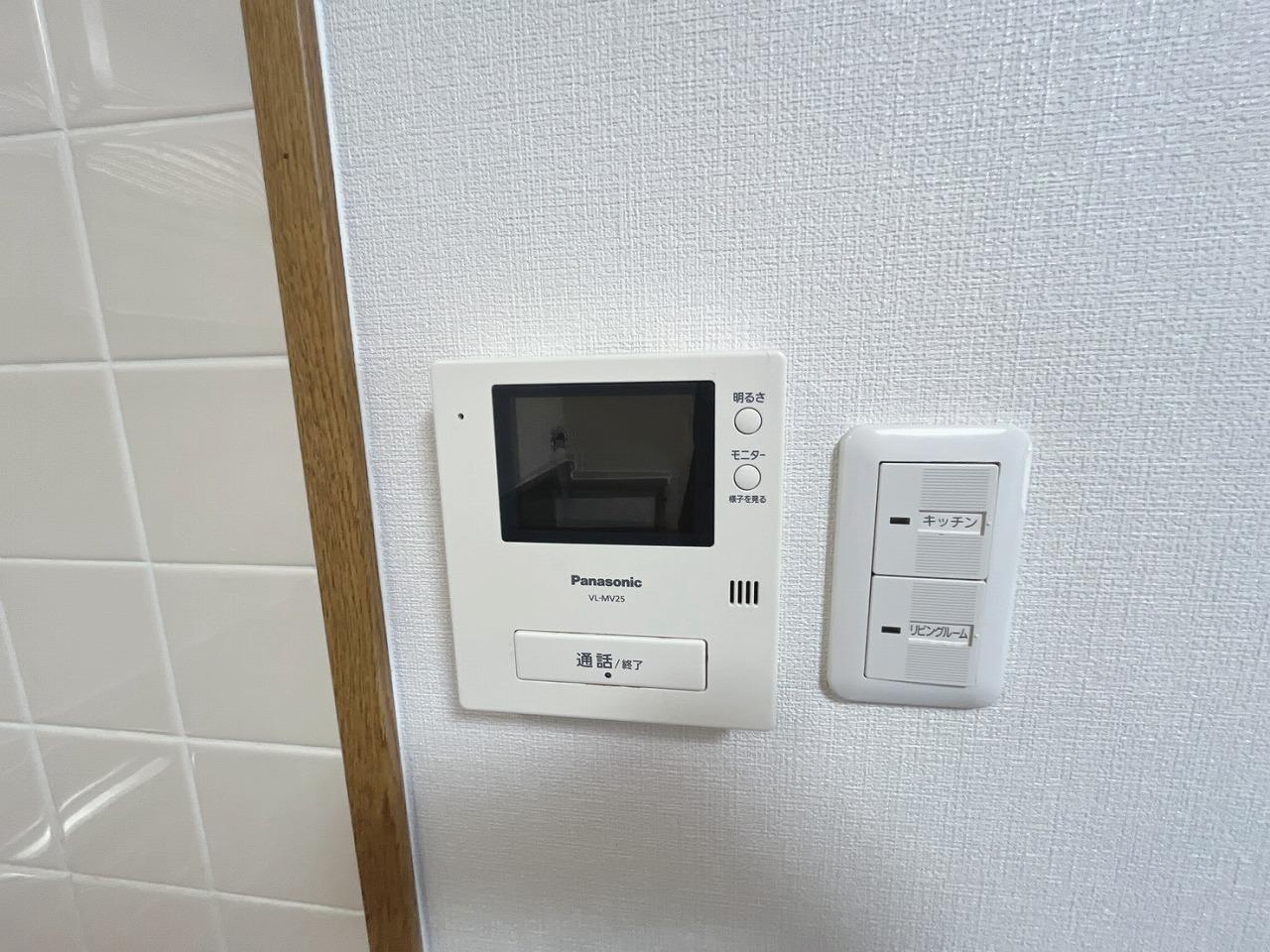 その他設備　モニター付きインターホン