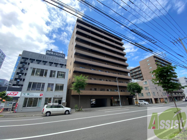 建物外観　札幌市北区北十条西「レジディア札幌駅ノース」