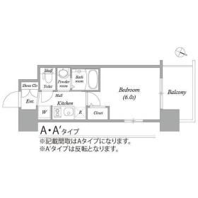 エステムコート大阪WESTIIの間取り写真