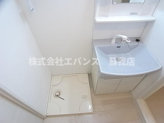 洗面設備　洗面所です