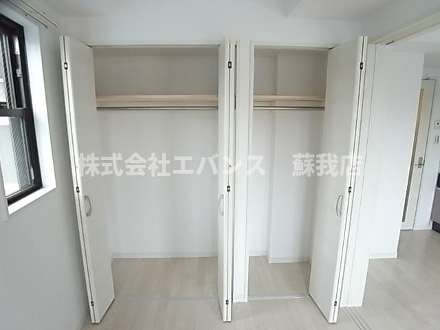 収納　収納があります